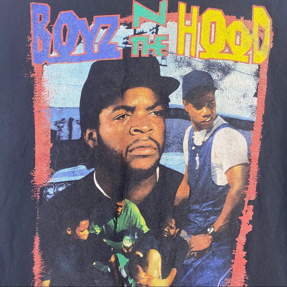 BOYZ N THE HOOD Retro Vintage Style Graphic Band Tee - Picture 2 of 6